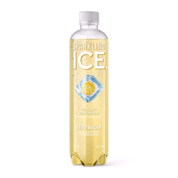 Sparkling Ice Lemonade 12/17 oz plastic