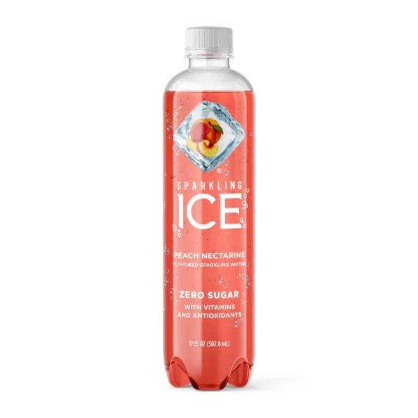 Sparkling Ice Peach Nectarine 12/17 oz plastic
