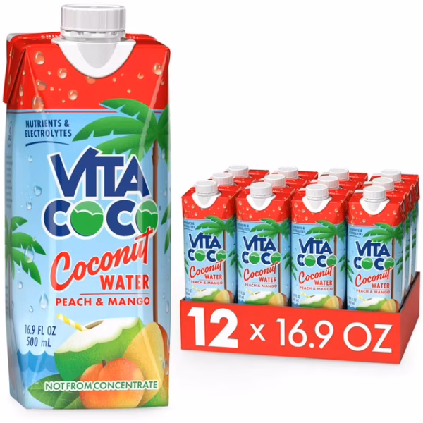 Vita Coco Peach Mango 12/500 ml Tetra Pak