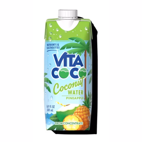 Vita Coco Pineapple Coconut Water 12/500 ml Tetra Pak