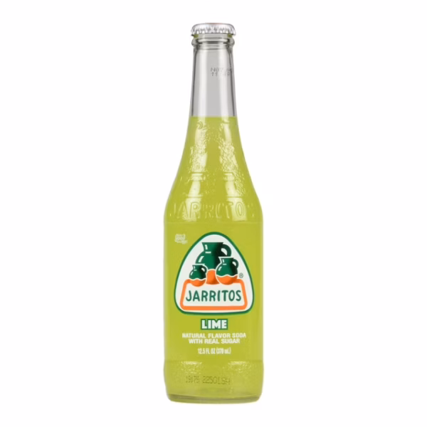 Jarritos Lime Mexican Soda 24/12.5 oz Glass