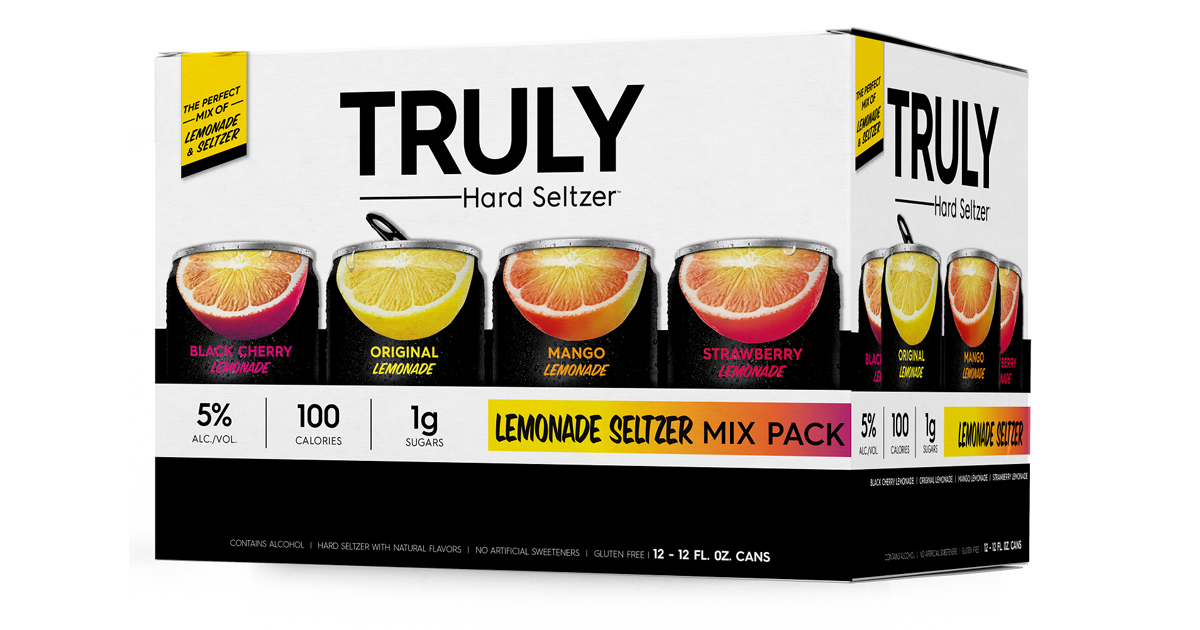 Truly Wild Berry Hard Seltzer - 6pk/12 fl oz Slim Cans