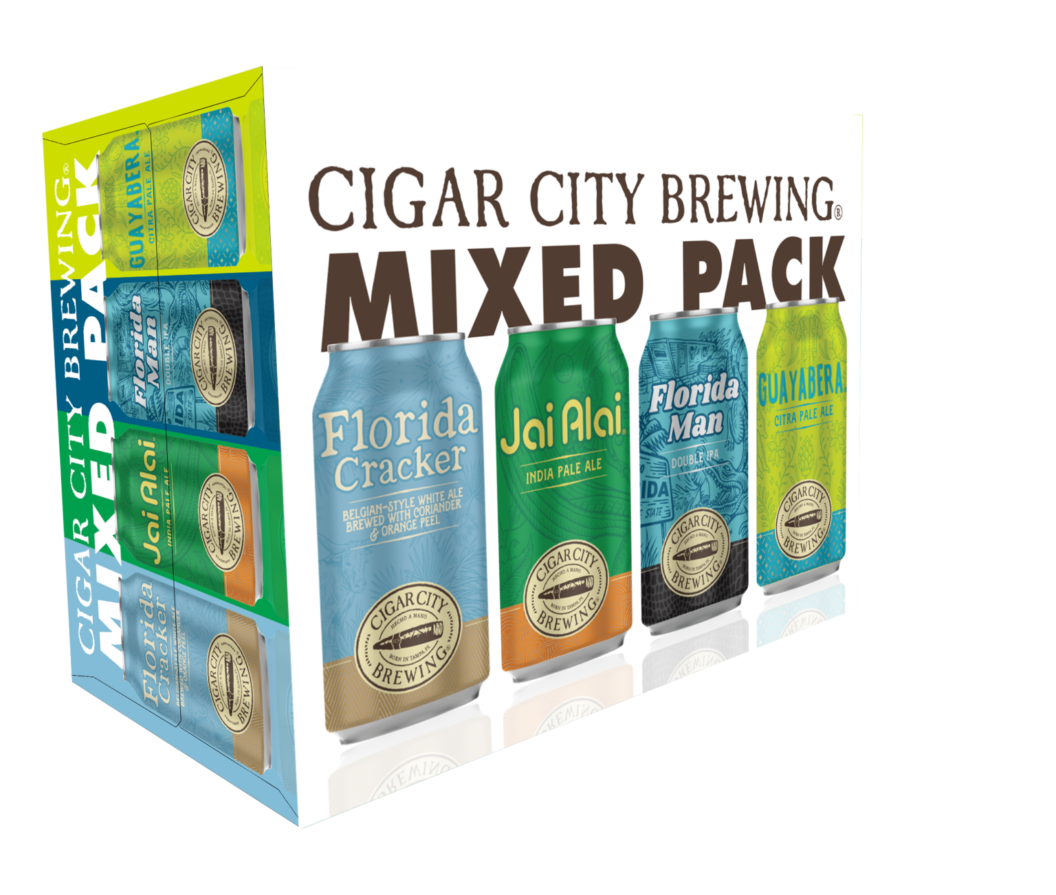Cigar City Variety Packs 12oz cans 12 pack Beverages2u
