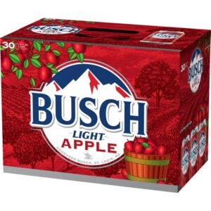 Busch Light Apple 30/12 oz cans