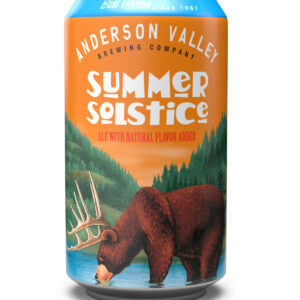 Anderson Valley Summer Solstice Ale 12 oz cans-6 pack