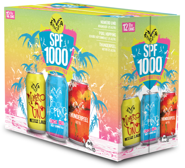 Flying Dog SPF 1000 Summer Variety 12 pack/12 oz cans