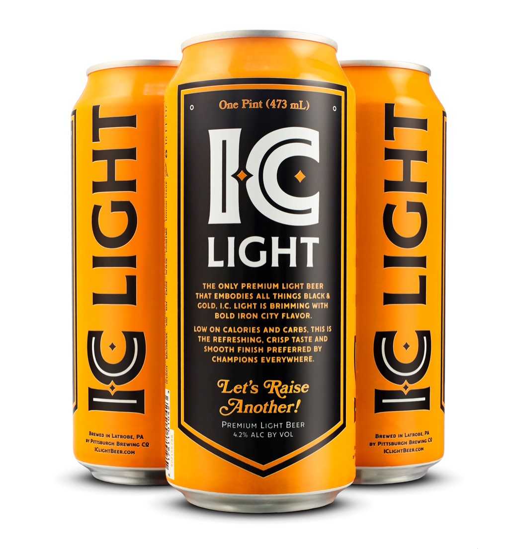 Iron City Light Premium Light Lager 6 Pack 16 Oz Cans Beverages2u