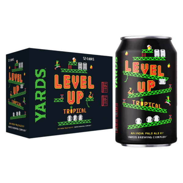 Yards Level Up Tropical IPA 12 pack/12 oz cans