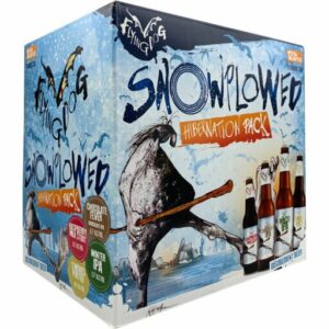 flying dog snowplowed hibernation