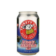 Thirsty Dog 12 Dogs Of  Christmas Ale 24 pack/12oz cans
