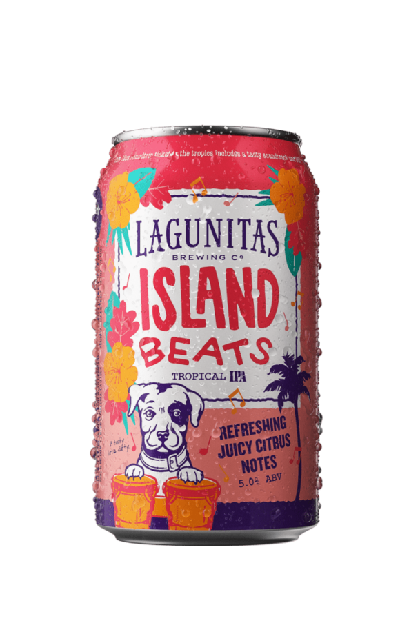 Lagunitas Island Beats Tropical IPA 24/12 oz cans Beverages2u