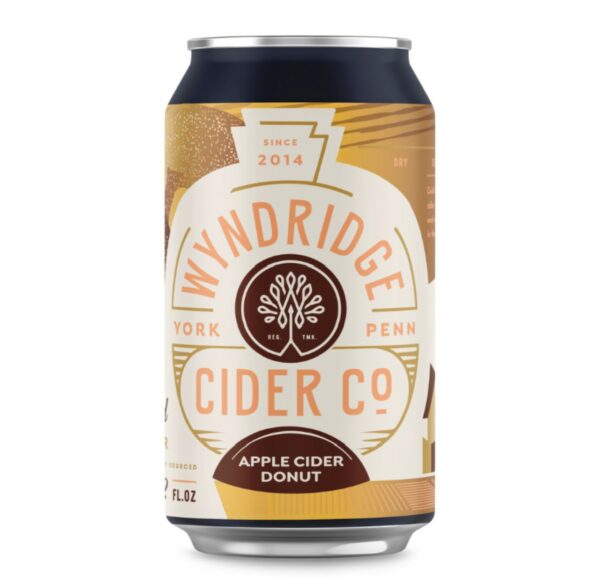 Wyndridge Apple Cider Donut Hard Cider 24/12 oz cans