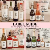 GOOD MOMS SAY BAD WORDS AND DRINK WINE LABEL - Image 2