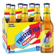 Twisted Tea Rocket Pop 6 pack/12 oz bottles