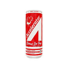 Accelerator Active Energy Drink Cherry Ice Pop 12 pack/12 oz cans