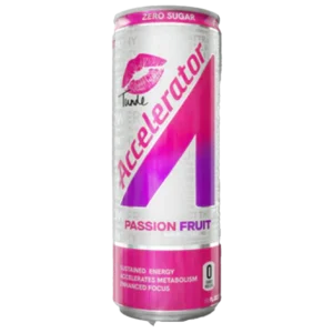 Accelerator Active Energy Drink Passion Fruit 12 pack/12 oz cans
