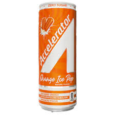 Accelerator Active Energy Drink Orange Ice Pop 12 pack/12 oz cans