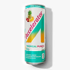 Accelerator Active Energy Drink Tropical Punch 12 pack/12 oz cans
