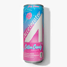 Accelerator Active Energy Drink Cotton Candy 12 pack/12 oz cans
