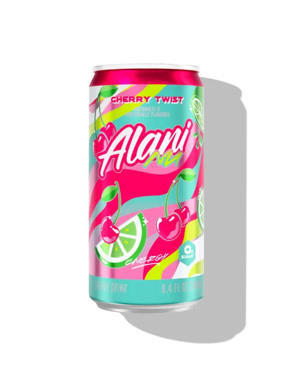 Alani Nu Cherry Twist Energy Drink 24 pack/8.4 oz cans