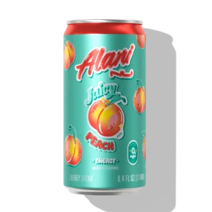 Alani Nu Juicy Peach Energy Drink 24 pack/8.4 oz cans