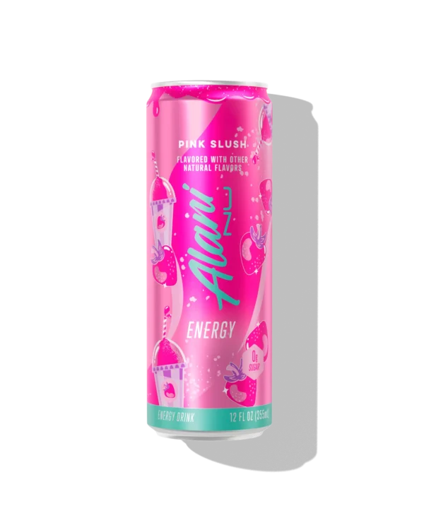 Alani Nu Pink Slush Energy Drink 24 pack/12 oz cans