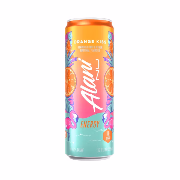 Alani Nu Orange Kiss Energy Drink 24 pack/12 oz cans