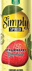 Simply Spiked Strawberry Lemonade 3 pack/24 oz cans