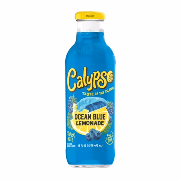Calypso Ocean Blue Lemonade 3 pack/16 oz bottles