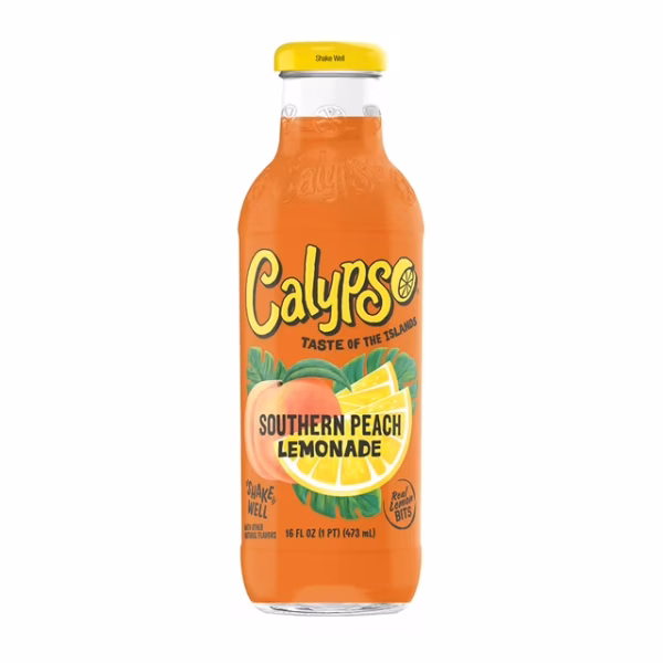 Calypso Southern Peach Lemonade 3 pack/16 oz bottles