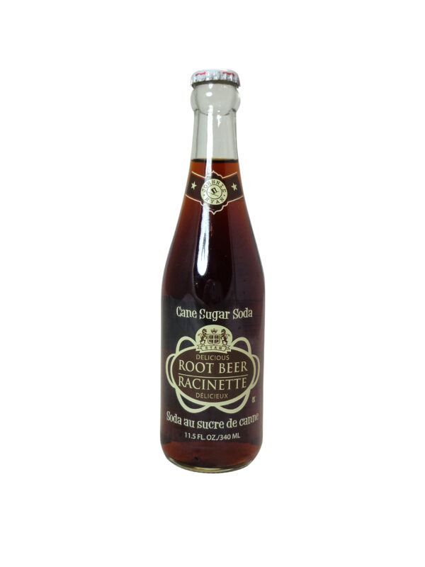 Johnnie Ryan Root Beer 12 oz glass bottle