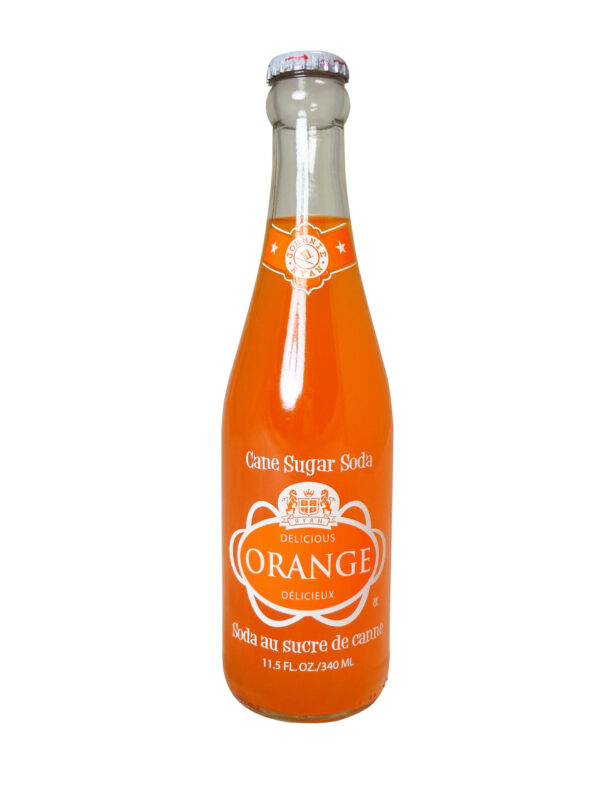 Johnnie Ryan Orange Soda 12 oz glass bottle