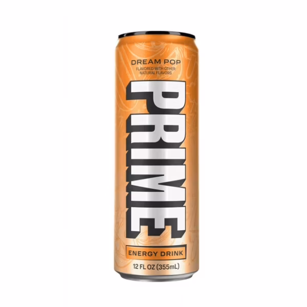 Prime Dream Pop Energy Drink 24 pack/12 oz cans