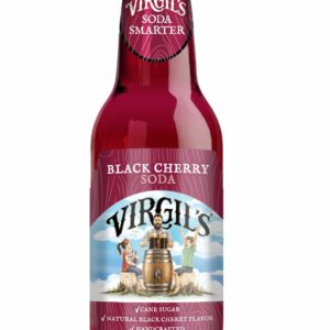 Virgil's Black Cherry Soda 24 pack /12oz glass bottles