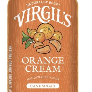 Virgil's Orange Cream Soda 24 pack /12oz cans