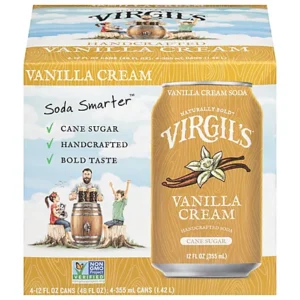 Virgil's Vanilla Cream Soda 24 pack /12oz cans