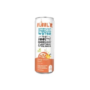 Bubbl'r Orange Dream Freez'r Antioxidant Sparkling Water 24 pack/12 oz can