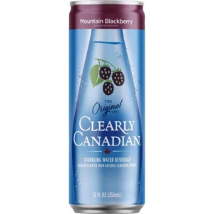 Clearly Canadian Mountain Blackberry 24 pack/12 oz cans