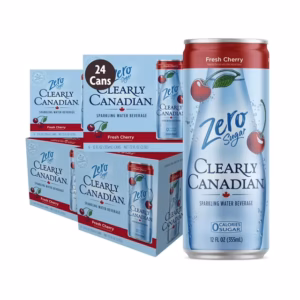 Clearly Canadian Zero Fresh Cherry 6 pack/12 oz cans