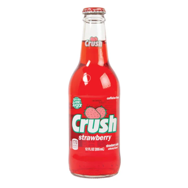 Crush Strawberry Soda 24 pack/12 oz bottles