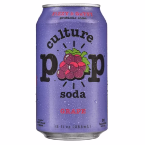 Culture Pop Grape Soda 12 pack/12 oz cans