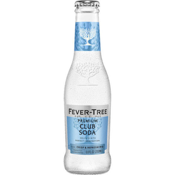 Fever Tree Premium Club Soda 4 pack/6.8 oz bottles