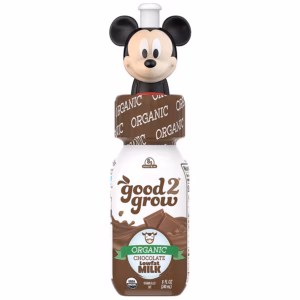 Good2Grow Organic Chocolate Milk Single 8 oz plastic bottle