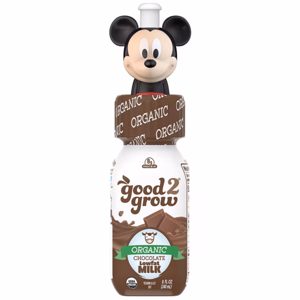 Good2Grow Organic Chocolate Milk Single 8 oz plastic bottle