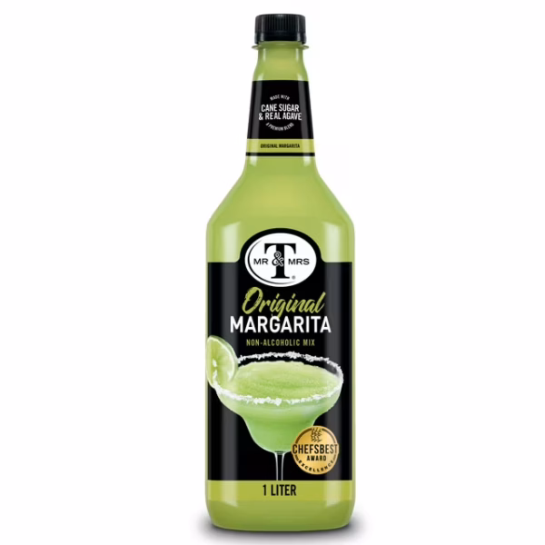 Mr & Mrs T Margarita Mix 6 pack/1 Liter bottles