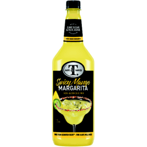 Mr & Mrs T Spicy Mango Margarita Mix 1 Liter bottle