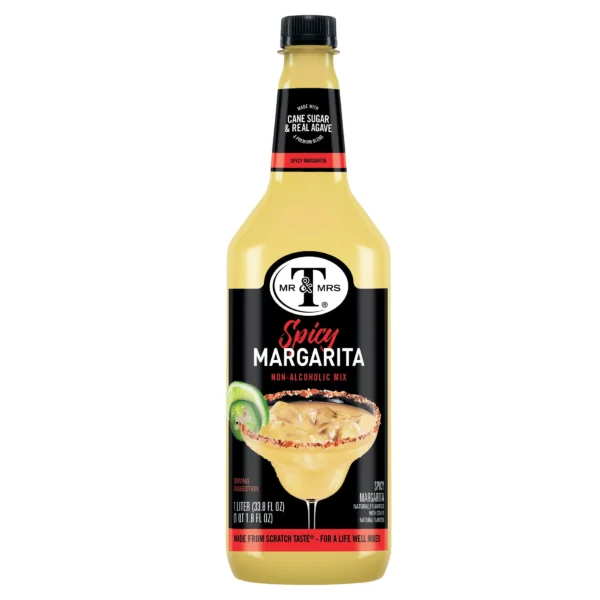 Mr & Mrs T Spicy Margarita Mix 1 Liter bottle