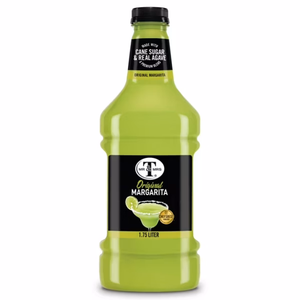 Mr & Mrs T Margarita Mix 1.75 Liter plastic bottle