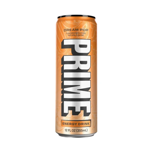 Prime Dream Pop Energy Drink 12 pack/16 oz cans