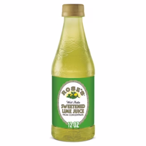 Rose's Sweetened Lime Syrup 6 pack/12 oz bottles